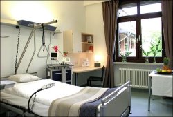 Patientenzimmer hängende Augenlider operieren Kassel